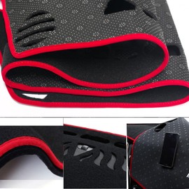 Dash Covers for KIA Sportage 2023,Polyester Dashboard Covers mat,Interior Dash Board Protecter Cover,Car Dash Covers Pads,Red