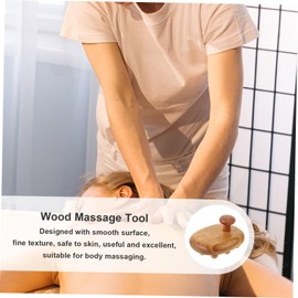 TOVINANNA Wooden Massage Tool for Body Relief Portable for Back Neck and Shoulders Compact Design for Travel and Outdoor Use Smooth Edges for Comfortable Massage