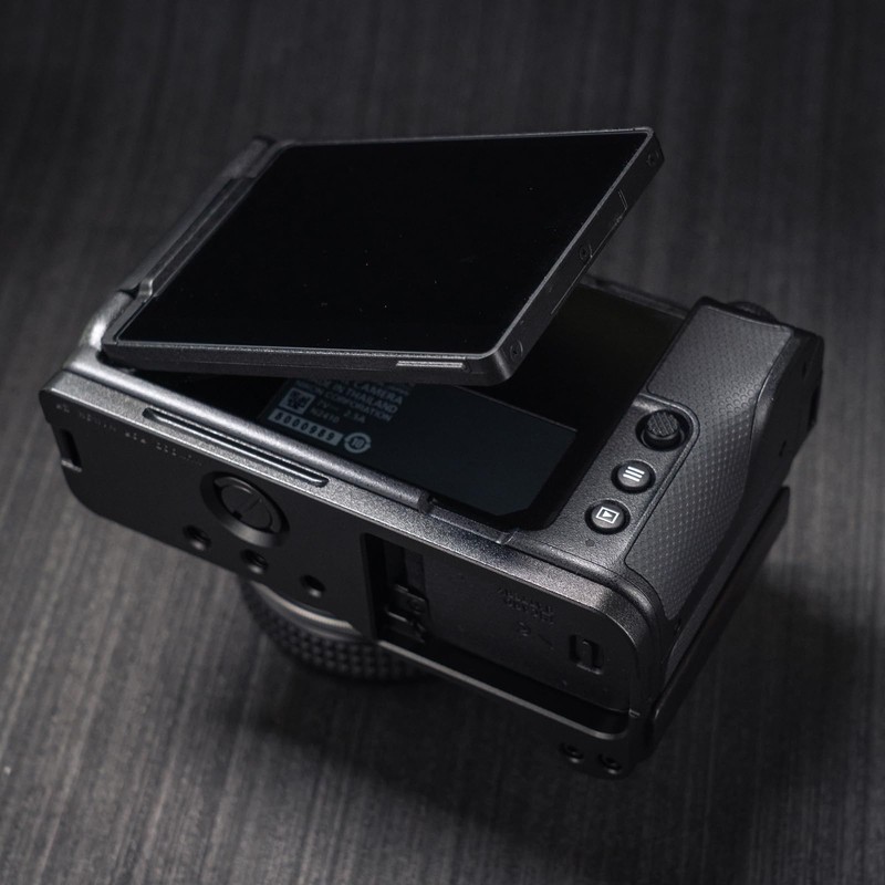 Iborrys Luxury Retro Solid Wood Camera Grip, Compatible with Nikon