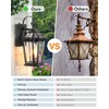VIANIS Dusk to Dawn Outdoor Wall Lighting, Exterior Light Fixture