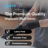 GloveOn Black Disposable Nitrile Gloves Hammer (Extra Large, 90, count)
