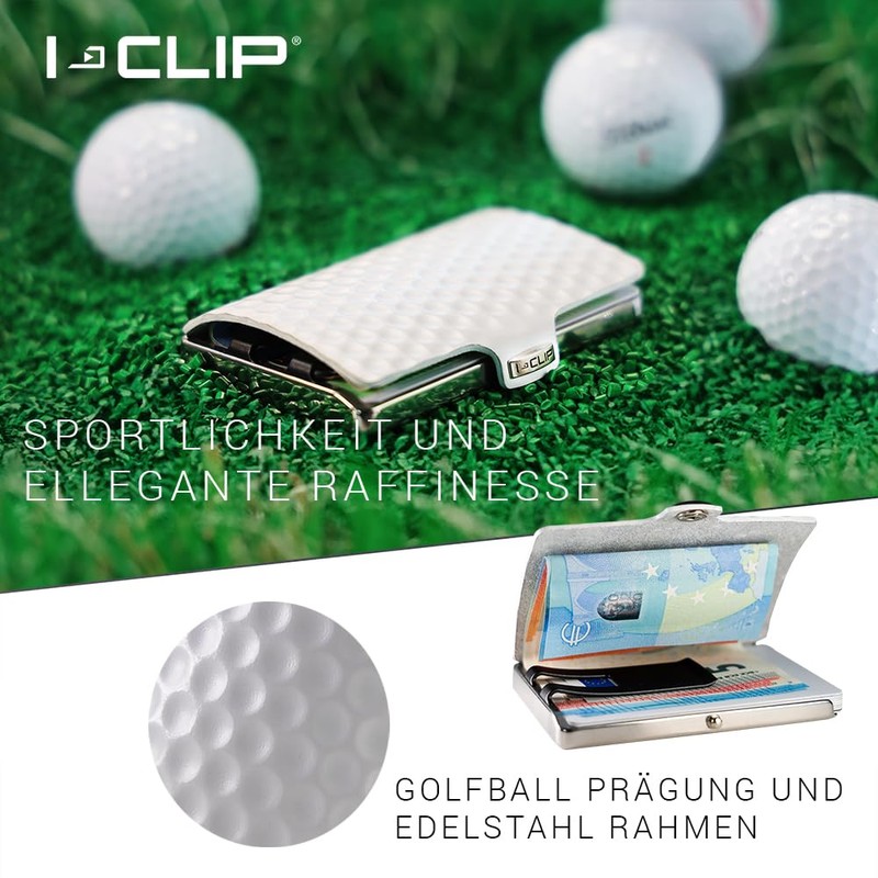 I-CLIP Heritage Steel, White Ace