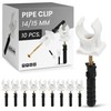 Plastic Pipe Clamp Pipe Clamp Dowel Safe Pipes Safe Installation