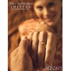 Honsny Gold Initial Rings for Women Non Tarnish 18K Gold