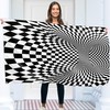Checkered Illusion Flag - Chequered Flag - Funny Flag -