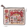 catstudio Harvard University Collegiate Zipper Pouch Purse | Holds Your