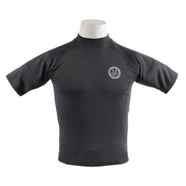 AQA KW-4492A Men's Short Sleeve Rash Guard, Seashell Rashguard, Short 2