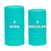 Bedgeta 18 Pack 9 Wide Mouth & 9 Regular Mouth