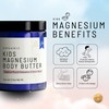 Organic Kids Magnesium Whipped Body Butter, 4 oz Jar 2.5