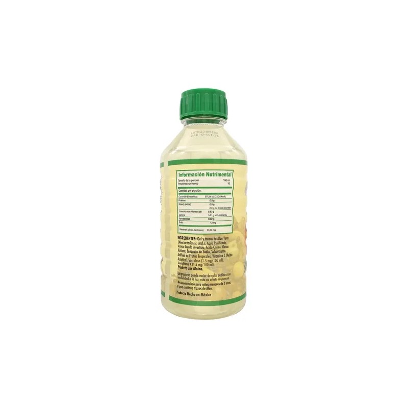 Suplemento Nutricional de Aloe Vera Prosa Líquido Sabor Tropical con