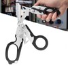 Elegital Emergency Response Shears, Stainless Steel Foldable Scissors Pliers, Outdoor