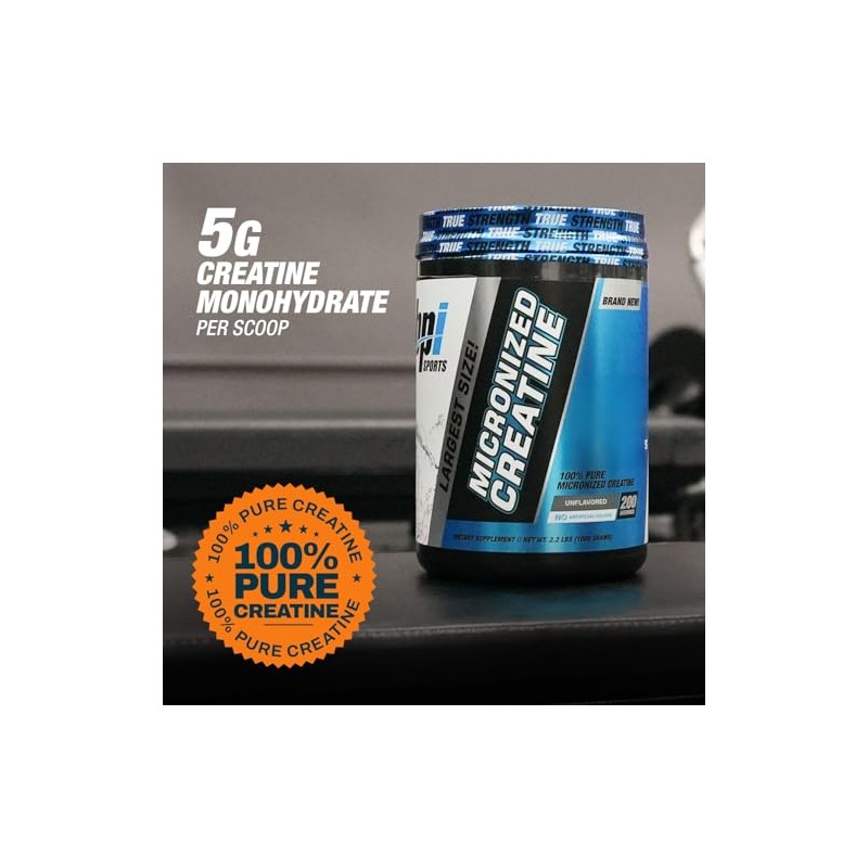 BPI Sports 100% Monohidrato de Creatina Micronizada - 1000 gr