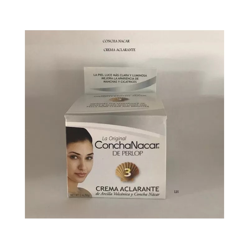 CONCHA NACAR CREMA ACLARANTE 2 oz