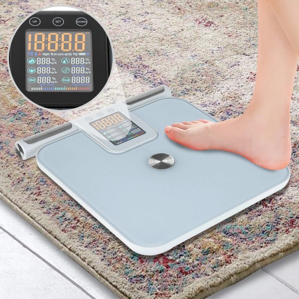 SENDERPICK 8 Electrode Smart Scales for Body Weight Large Display