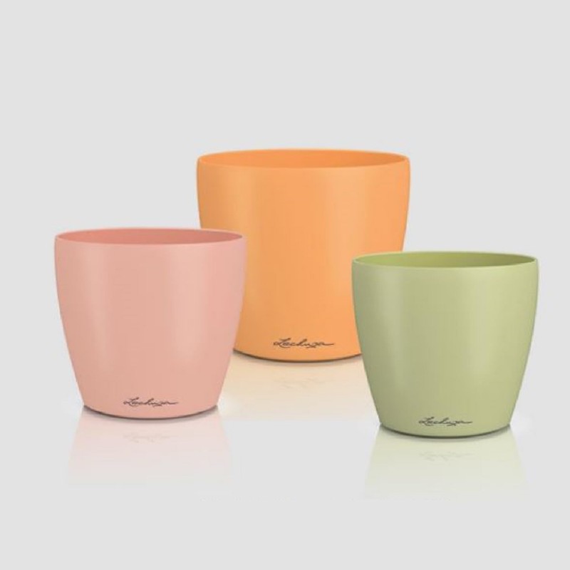 LECHUZA Classico Color 14 Deco Linden Table Pot Matte Surface