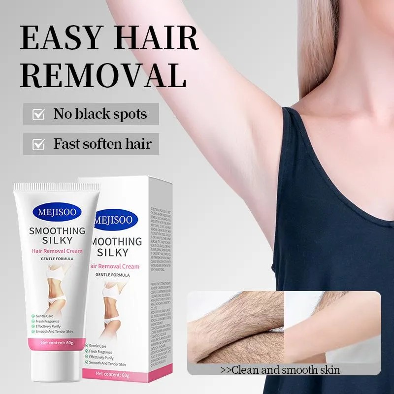 Crema Depilatoria Suave Piel Sensible Con Extractos Botánico Sensible