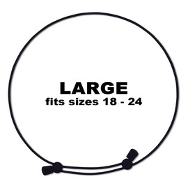 The Original Croptuck: Lightweight Adjustable Band for Crop Tops, Tucking, Cropping Oversized Tops, Layering, Shortening Dresses & No-Sew Fashion Hacks:_Black - Large