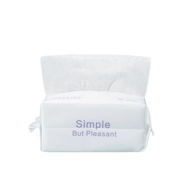 ESTIVITA Disposable Face Towels Makeup Remover Wipes 100% cotton Ultra-soft facial towelettes Dry or Wet Using for Daily Makeup Removing Skincare and Cleansing (Pack3, Large)