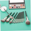 FOMIYES 14pcs Professional Makeup Brush Set with Handles for Application