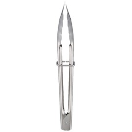 Shimomura Kougyou FVS-214 Full Veggie Smile Stainless Steel Tongs, Dishwasher Safe, Made in Japan (Tsubamesanjo, Niigata), Silver, 10.6 x 1.5 x 1.5 inches (270 x 38 x 38 mm)