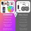 150Ft Outdoor RGB LED Strip Lights with IR Remote &