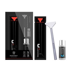 VSGO VS-S04E Camera Sensor Cleaning Kit Professional Medium Format Camera Cleaning Kit Compatible for Medium Frame CCD/CMOS/Sensor with 12pcs 34mm Clean Swabs and 10ml Cleaner