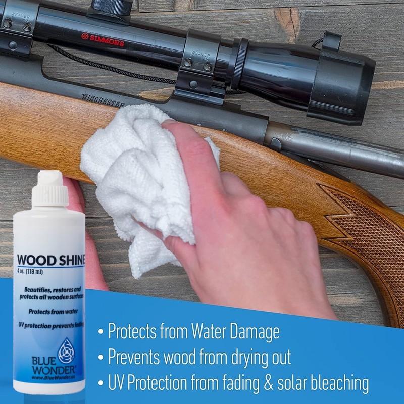 Blue Wonder Wood Shine