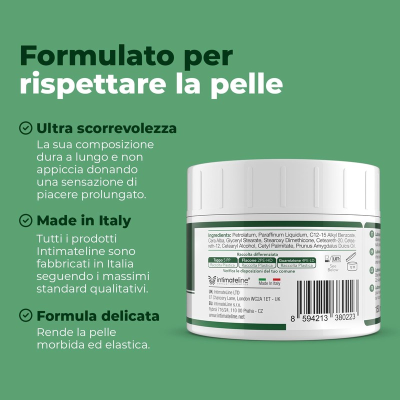 INTIMATELINE Lubranal Cream Oil Based - Soothing Oil Based Lubricating