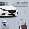 ontto 3-Button Key Cover Fit for Mazda 3 Hatchback Carbon
