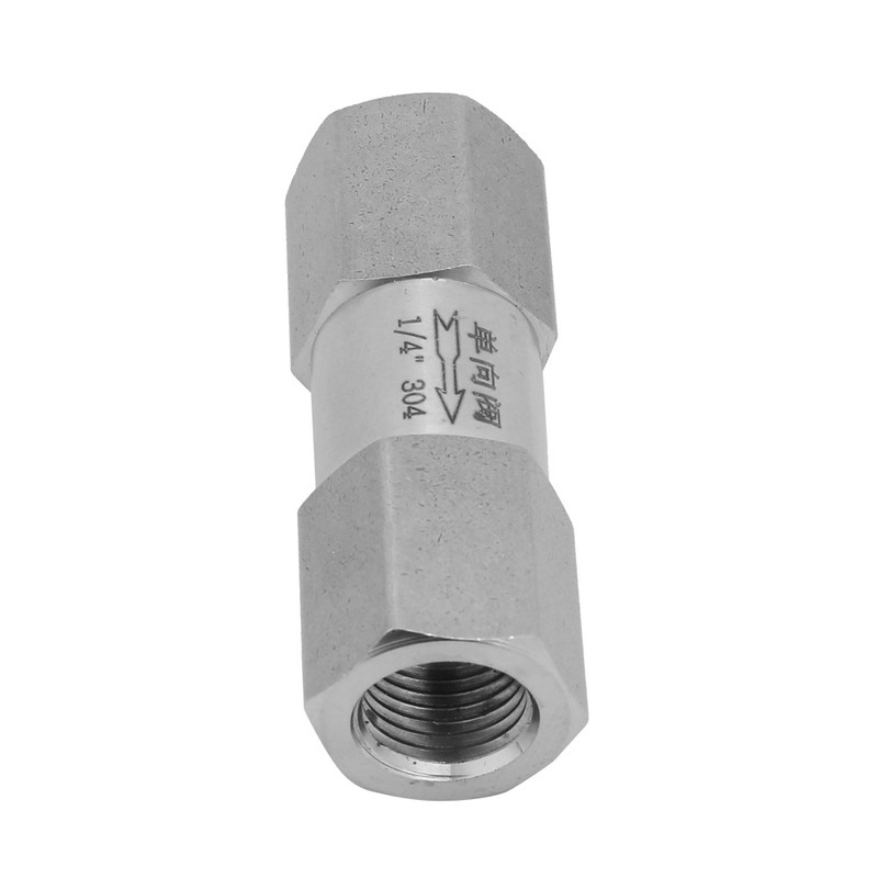 304 Stainless Steel Hex Split Check Valve High Temperature&Pressure Endurance