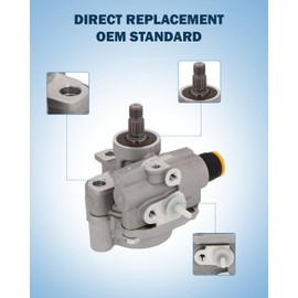 ECCPP Power Steering Pump fit for Lexus SC300 1992 1993 1994 1995 1996 1997 1998 1999 2000 3.0L 2997CC l6 GAS DOHC Naturally Aspirated Replace #21-5922