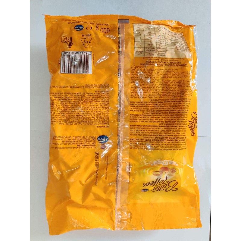 ARCOR Bala Butter Toffees Mousse de Maracuja/Passion Fruit Mousse 600
