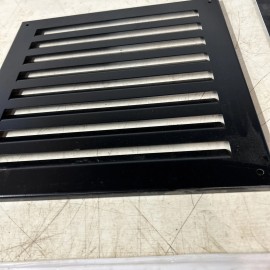 Unbranded 14x14 Black Metal HVAC Vents, Air Grilles, HVAC Grilles, Louvers.