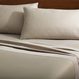 Lucid 600 TC Cotton Rich Sheet Set -14 Inch Deep Pockets - Breathable Sheet Set