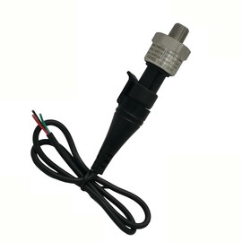 TMaster Stainless Steel Oil Fuel Pressure Sensor Transducer Sender with 1/8" -27 NPT Thread，Pressure Regulator for Oil Fuel Air Water Pressure，Switch Sensor Transmitter with Connector 0-200 Psi