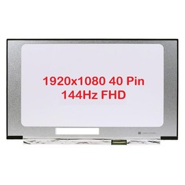 FULLCOM New LCD Replacement Screen 15.6 Inch LP156WFG-SPK1 144Hz FHD 1920x1080 40 Pin Matte Compatible with B156HAN08.2 for Dell 3WG6H Inspiron 15 5594 for Laptop/Display/Screen/LCD Application