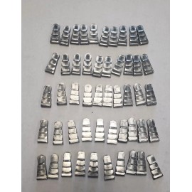 50 hammer and axe flat wedges, blacksmith wedges