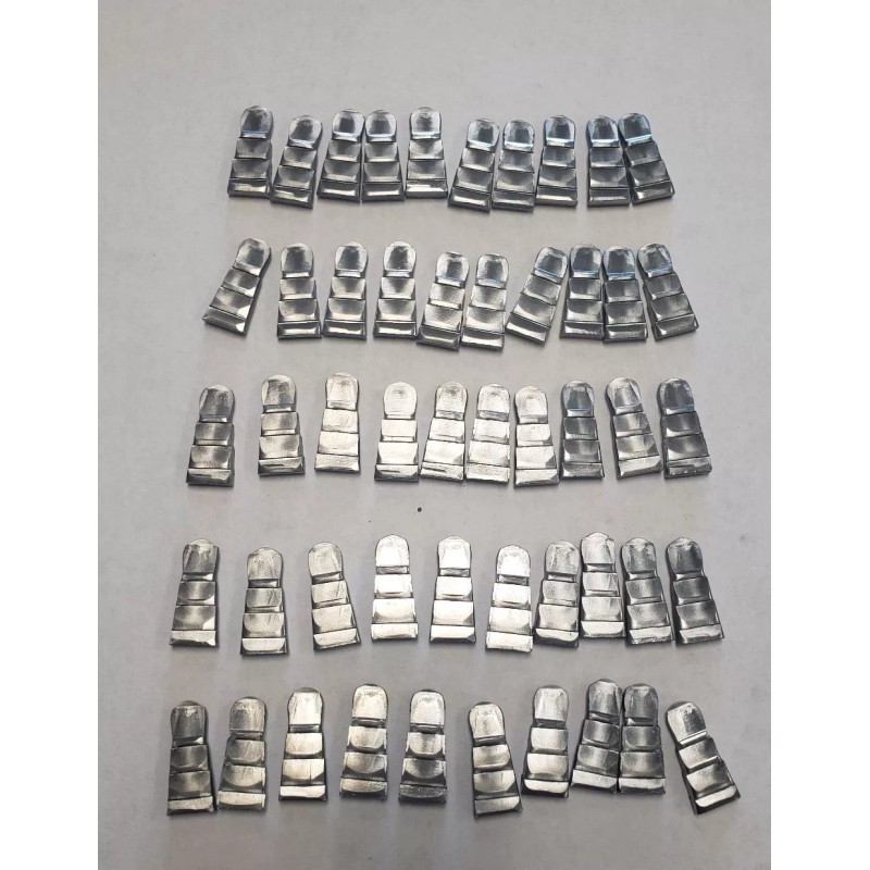 50 hammer and axe flat wedges, blacksmith wedges