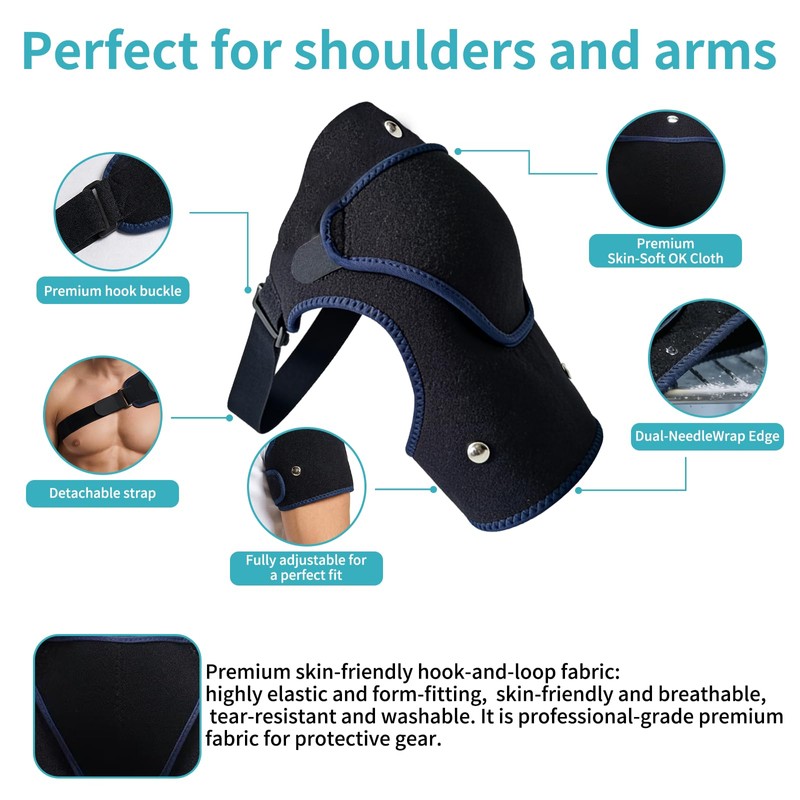 Shoulder Ice Packs, Shoulder Ice Wrap, Pro Ice Shoulder and