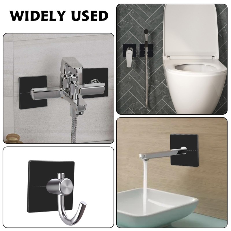 PEOVLVN 2 Pcs Plumbing Cover Plates, Square Shower Arm Flange
