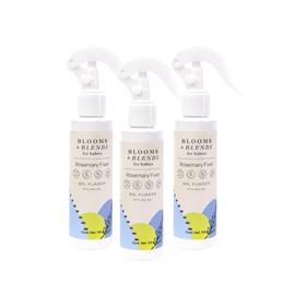 Blooms and Blends for Babies, Rosemary Fixer Gel Fijador, 3 piezas 100ml.