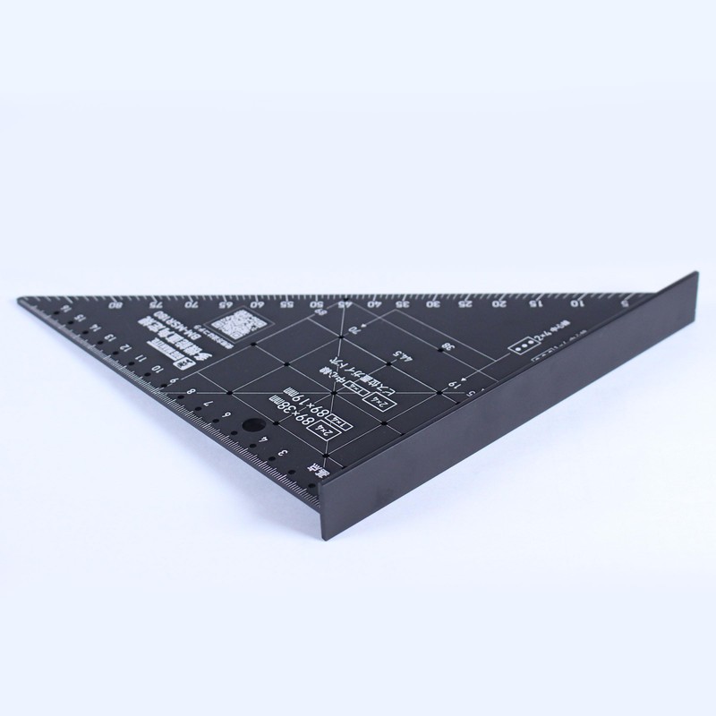 Bigman BM-MSR180 Multifunctional Right Angle Ruler, 7.1 inches (180 mm)
