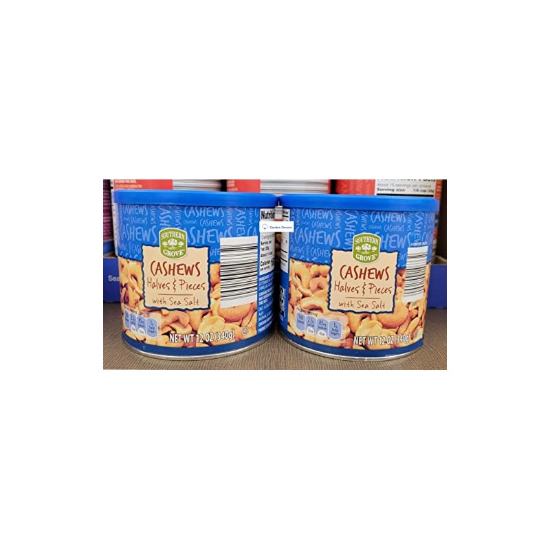 Southern Grove Cashews Halves & Pieces with Sea Salt 12oz