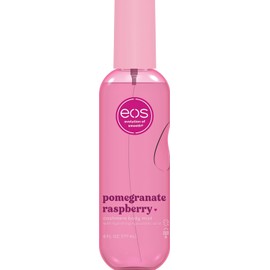 eos Cashmere Body Mist, Pomegranate Raspberry, Body Spray for Women, Hair Mist, Fruity, Moisturizing, Hyaluronic Acid, Glycerin, Vegan, Cruelty-free, 6 fl oz