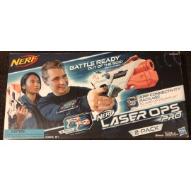 NERF Laser Ops Pro Delta Burst Combat Blaster App Ready Game Toys Play Outdoor