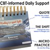 Daily Sobriety Perpetual Desk Calendar - 366 Days of Recovery