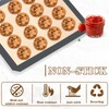 Ninsula Silicon Baking Mats, 15.7"x11.8" 2-Pack Reusable Silicon Baking Mat