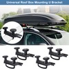 Erato Pack of 4 Universal Roof Box Mounting U Bracket