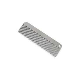 Peine de titanio puro para hombres y mujeres, peine de dientes finos para rizos, cepillo antiestático con acabado satinado, cepillo compacto de aseo d