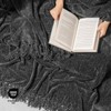 EVERGRACE Soft Chenille Throw Blanket for Couch, Cozy Plush Fuzzy